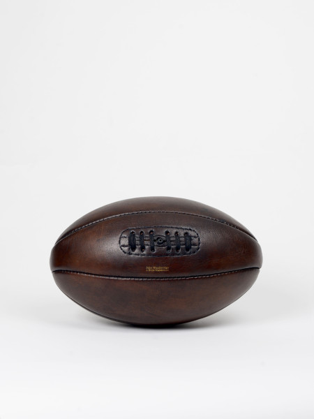 leather vintage rugbyball 1920s