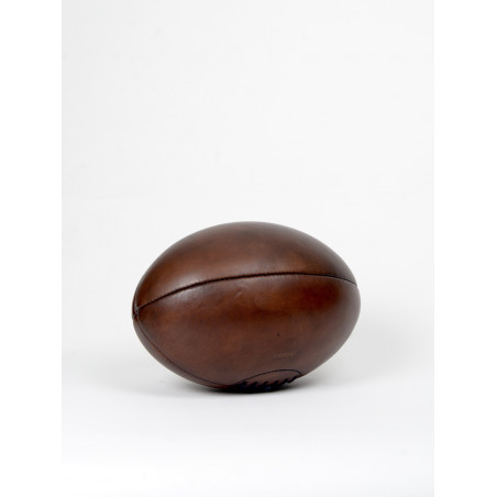 vintage leather rugby ball 1940s